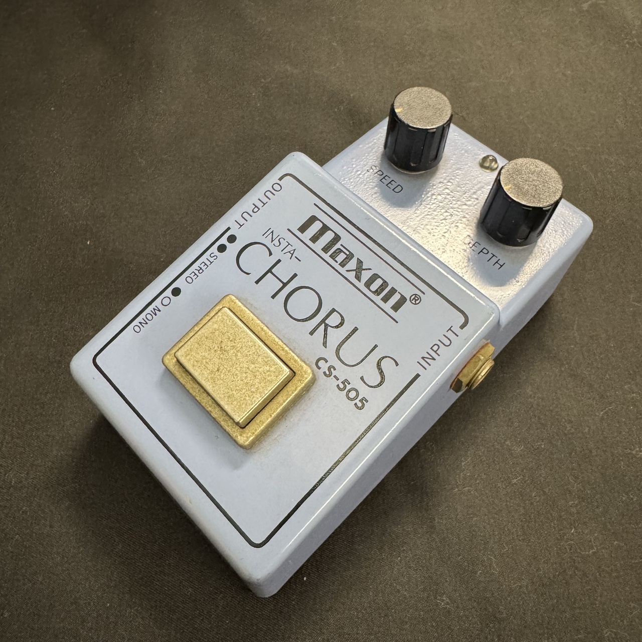 Maxon コーラス CS-505 CHORUS CS505 Vintage Maxon CS 505 STEREO CHORUS Guitar Effect Pedal U1482