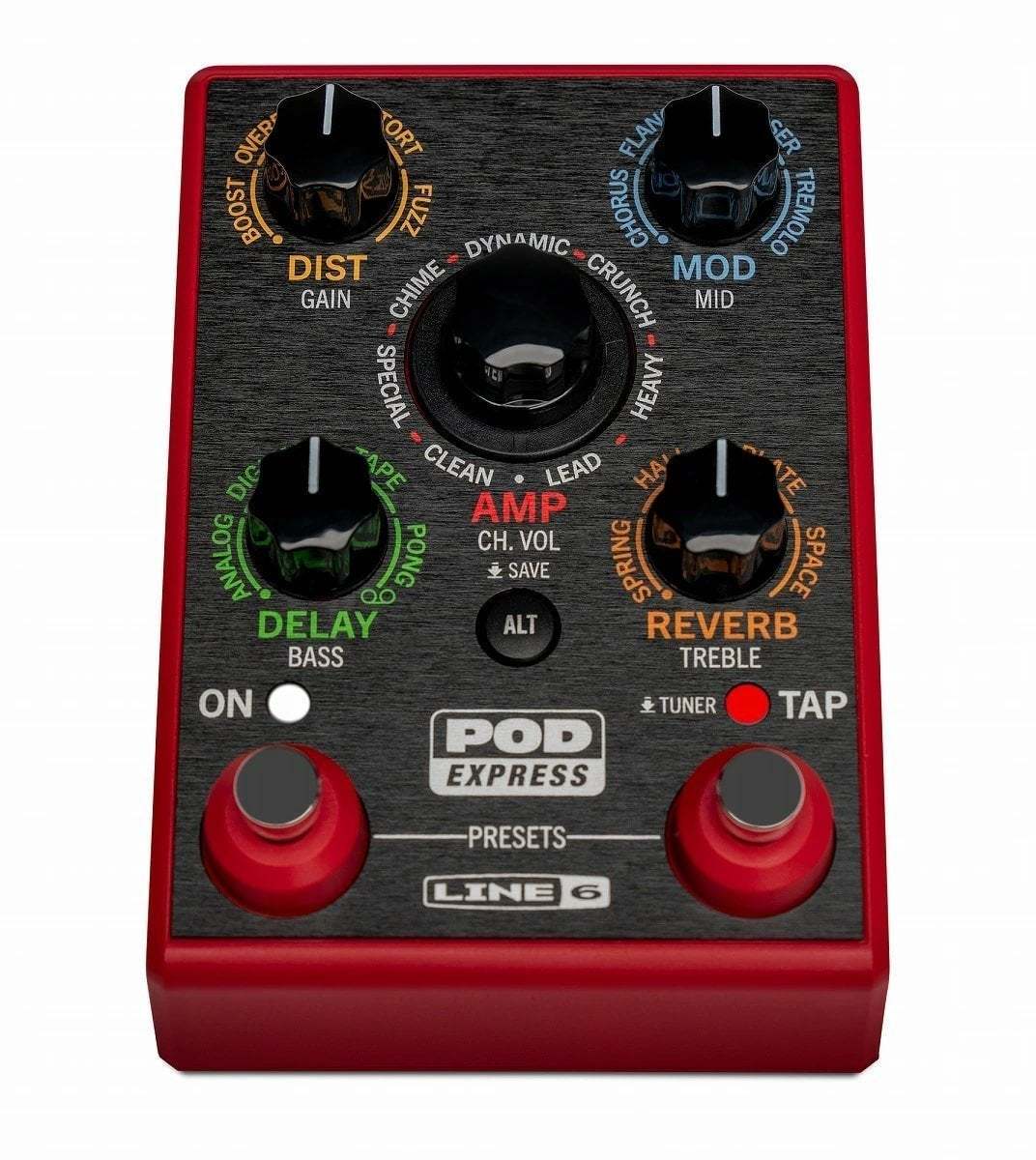 Line6 POD Express ギター用マルチエフェクター(中古) LINE 6 POD Express Guitar ライン6 マルチエフェクター【心斎橋店
