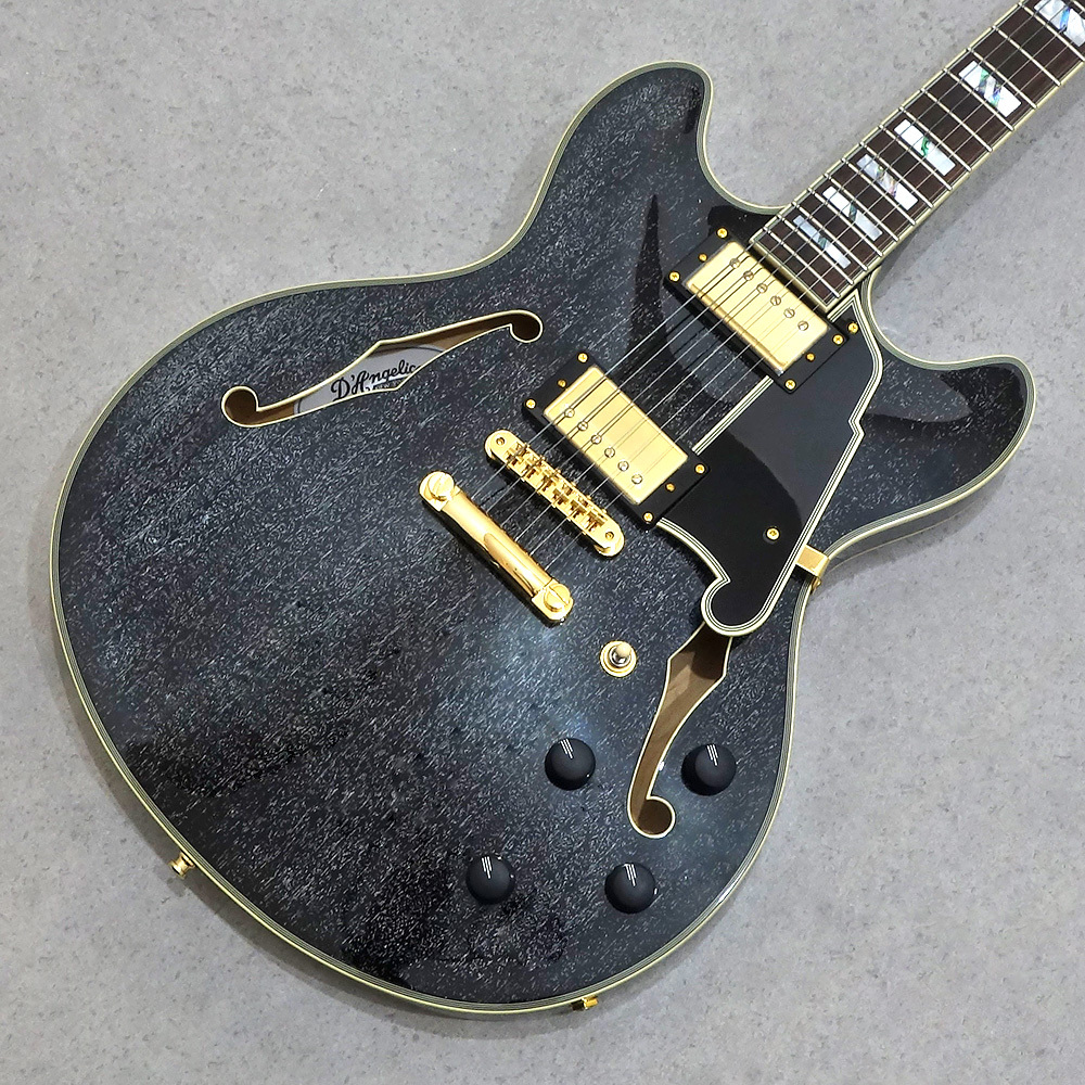 D'Angelico Excel DC Black Dog 【展示入れ大特価‼】（新品特価/送料