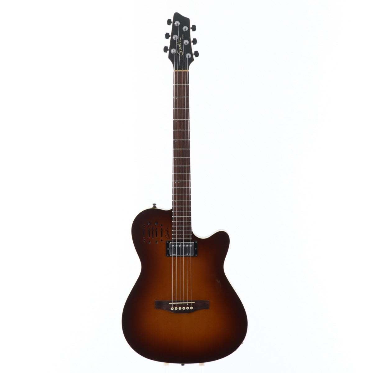 【ハードケース付】 Godin A6 Ultra cognac burst Godin A6 Ultra Cognac Burst 【福岡店】（中古/送料無料）【楽器検索