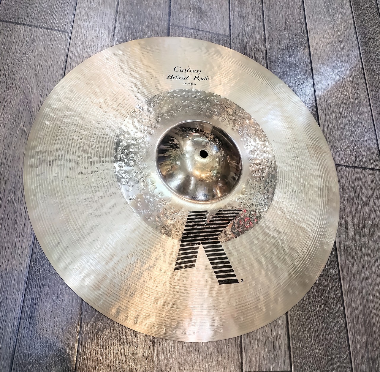 【中古】Zildjian K Custom Hybrid Ride 21” Zildjian USED 中古 K Custom Hybrid Ride 21 [NKZL21CHBR][3075g