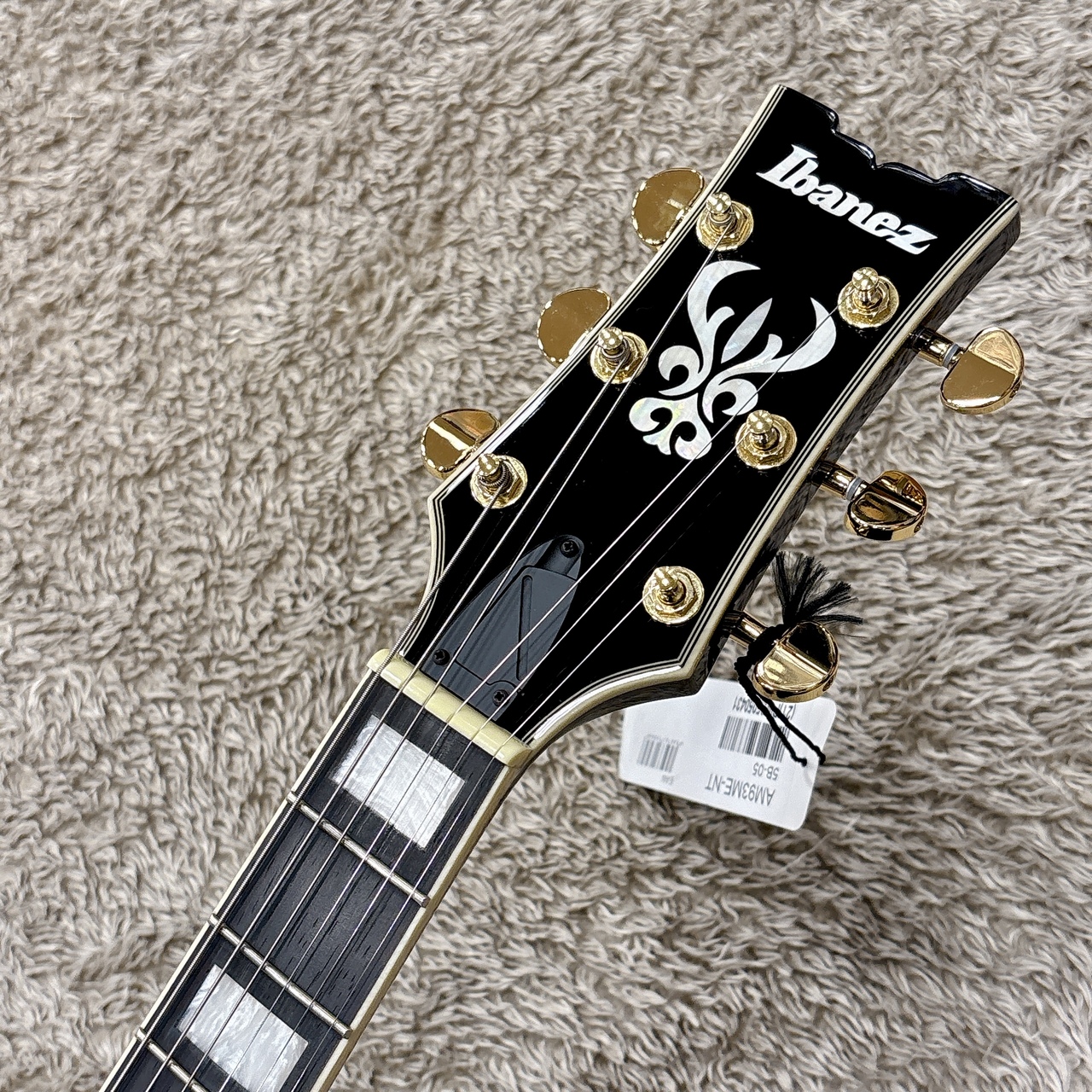 Ibanez AM93ME-NT (Natural) -AM Artcore Expressionist-【SPOTモデル