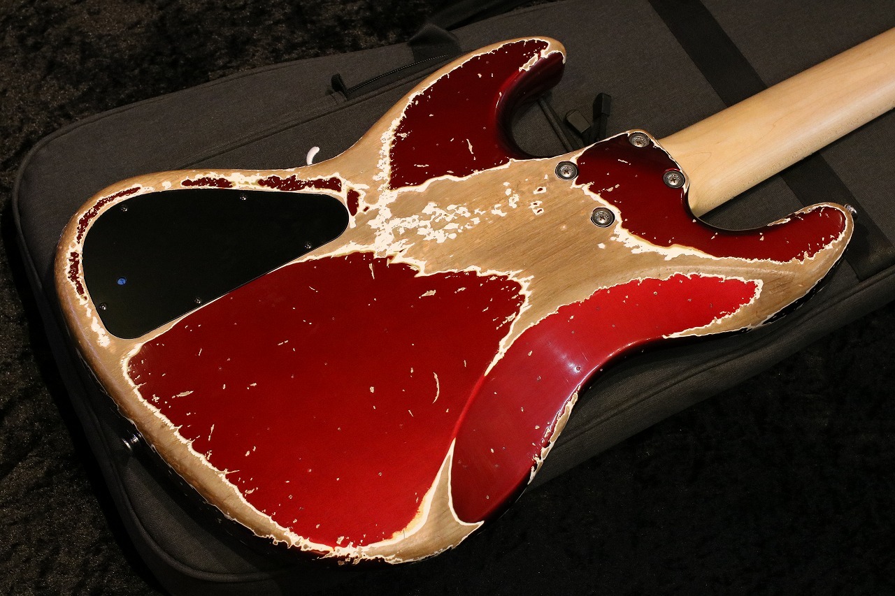 ベース xotic xj-1t 5st Candy Apple Red Xotic XTC-1 Namm 2020 Spalted Maple Electric Guitar | Vision