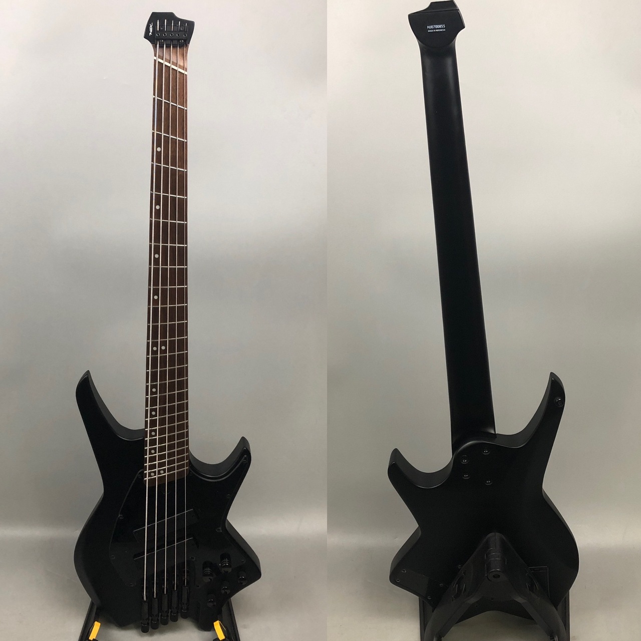 HEX Guitars / NB505 Black 5弦ベース　ヘッドレス HEX Guitars NB505 Gunmetal Gray（新品/送料無料）【楽器検索