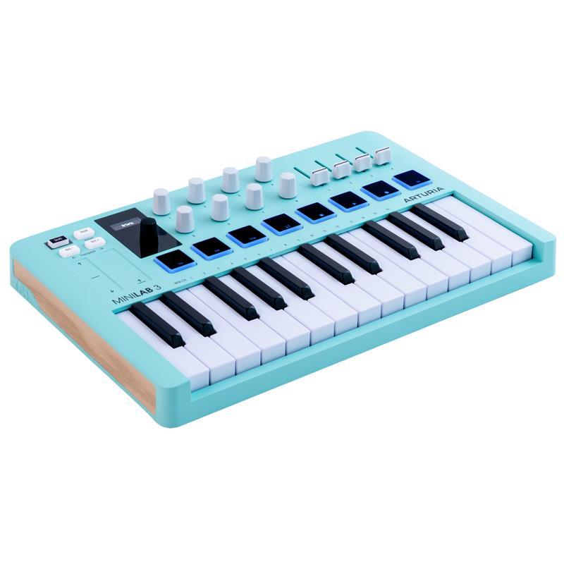 りょう☆ノエビア☆セラミューン&リポソームミニ Arturia MINILAB3 AQ [限定カラーAQUAMARINE] (ミニラボ)(アートリア