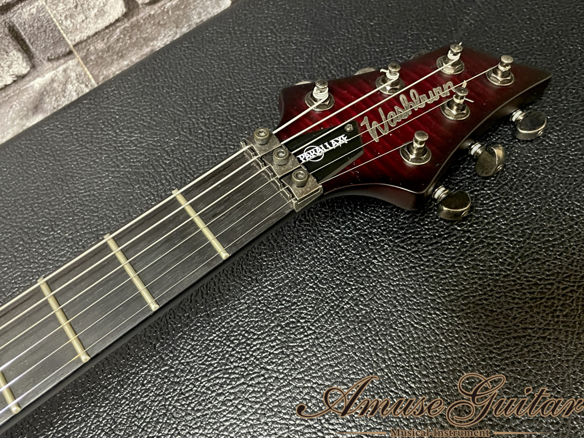 Washburn PARALLAXE PXM20 # FLAME BLACK CHERRY BURST 2013年製【SH-2&TB-6  Pickups】w/HC 3.44kg（中古）【楽器検索デジマート】