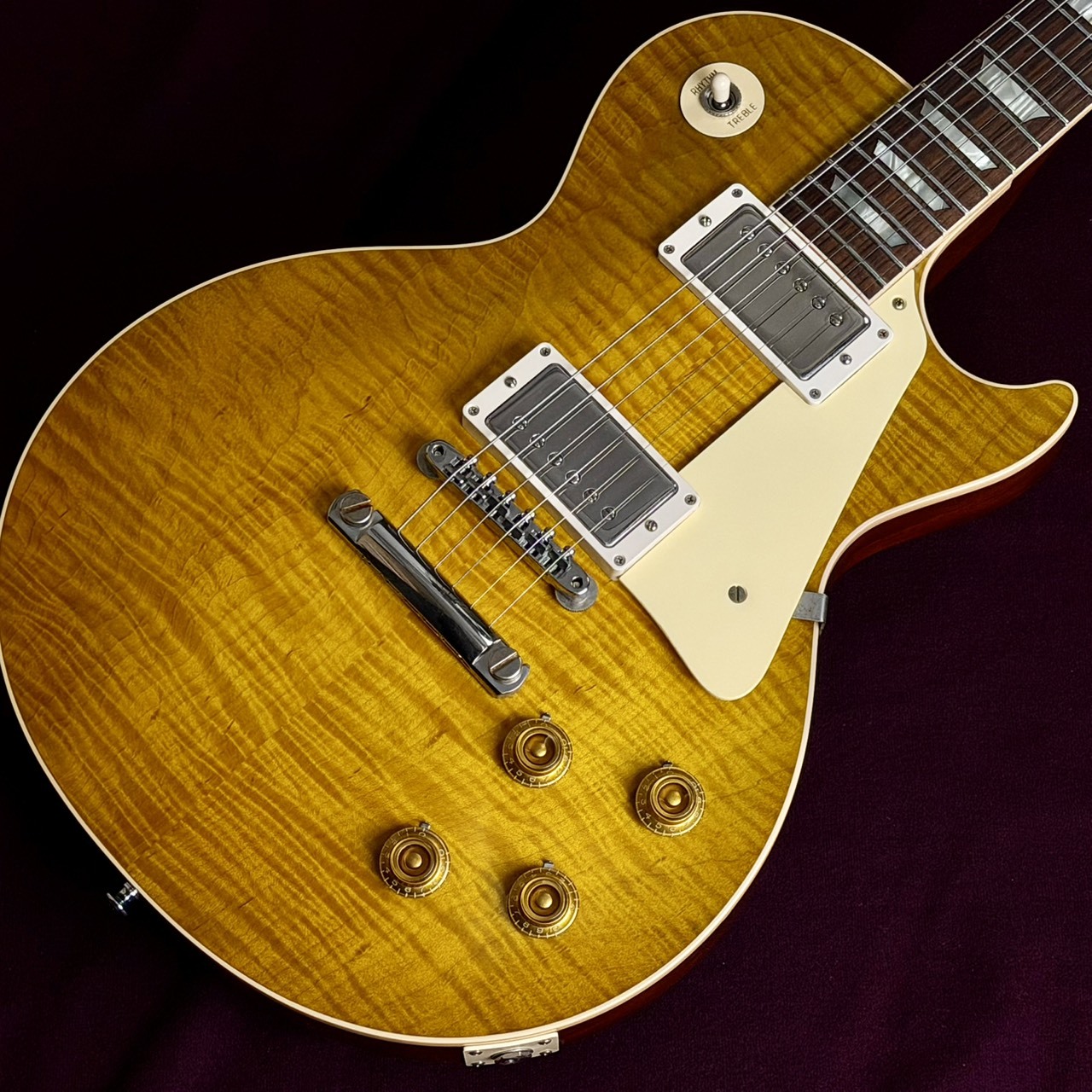 Gibson 1959 PSL Les Paul Standard Reissue Green Lemon Fade VOS