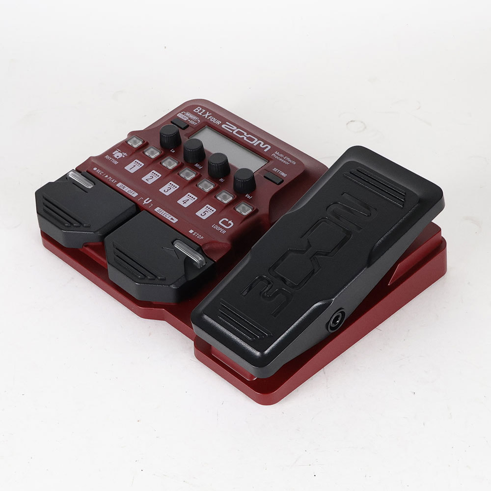 ZOOM B1X FOUR ベースエフェクター 美品 ZOOM 【中古】 ベースマルチエフェクター ZOOM B1X FOUR（中古/送料