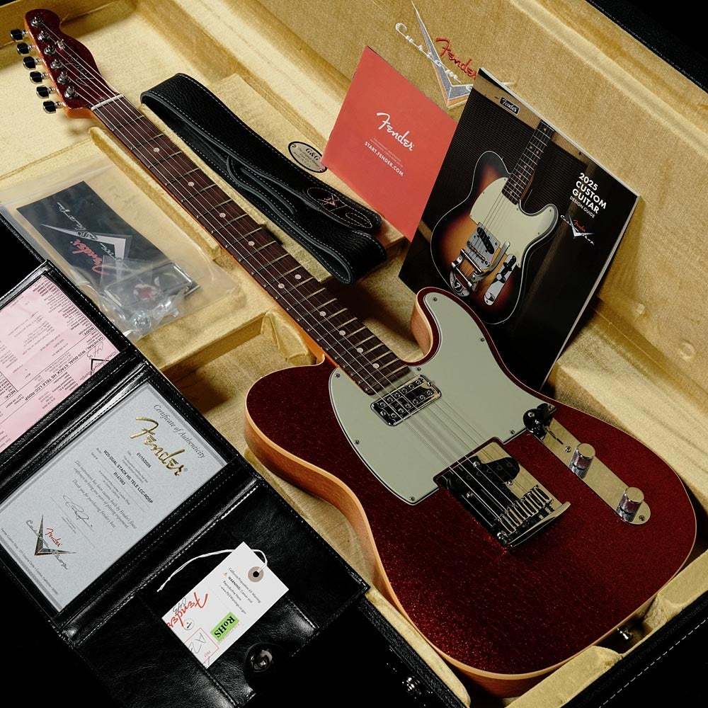 Fender Custom Shop Dual Stack HS Telecaster DLX Closet Classic Red
