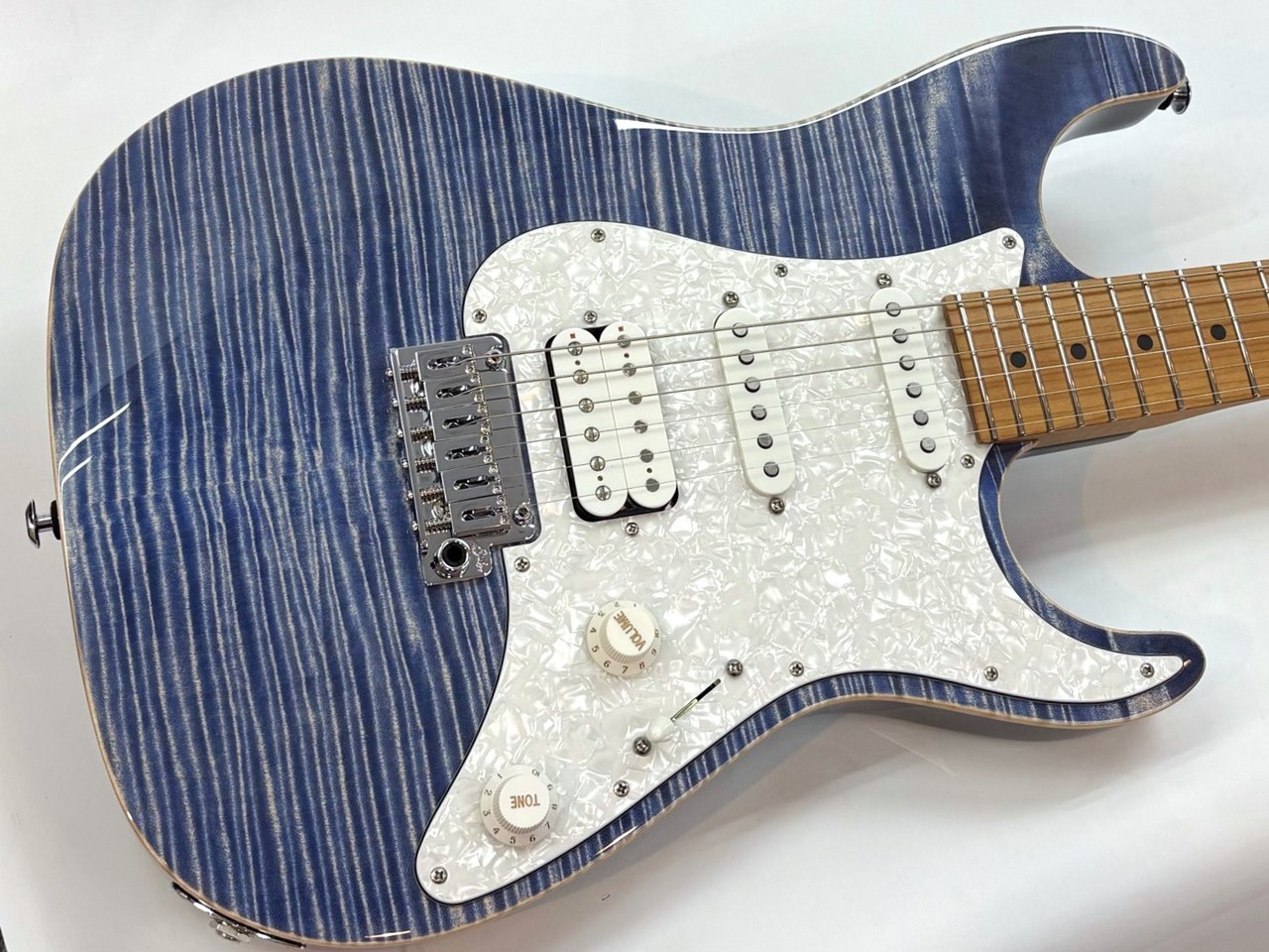 Suhr Standard Plus -Trans Blue Denim/Slate-【偶然!フレイムネック