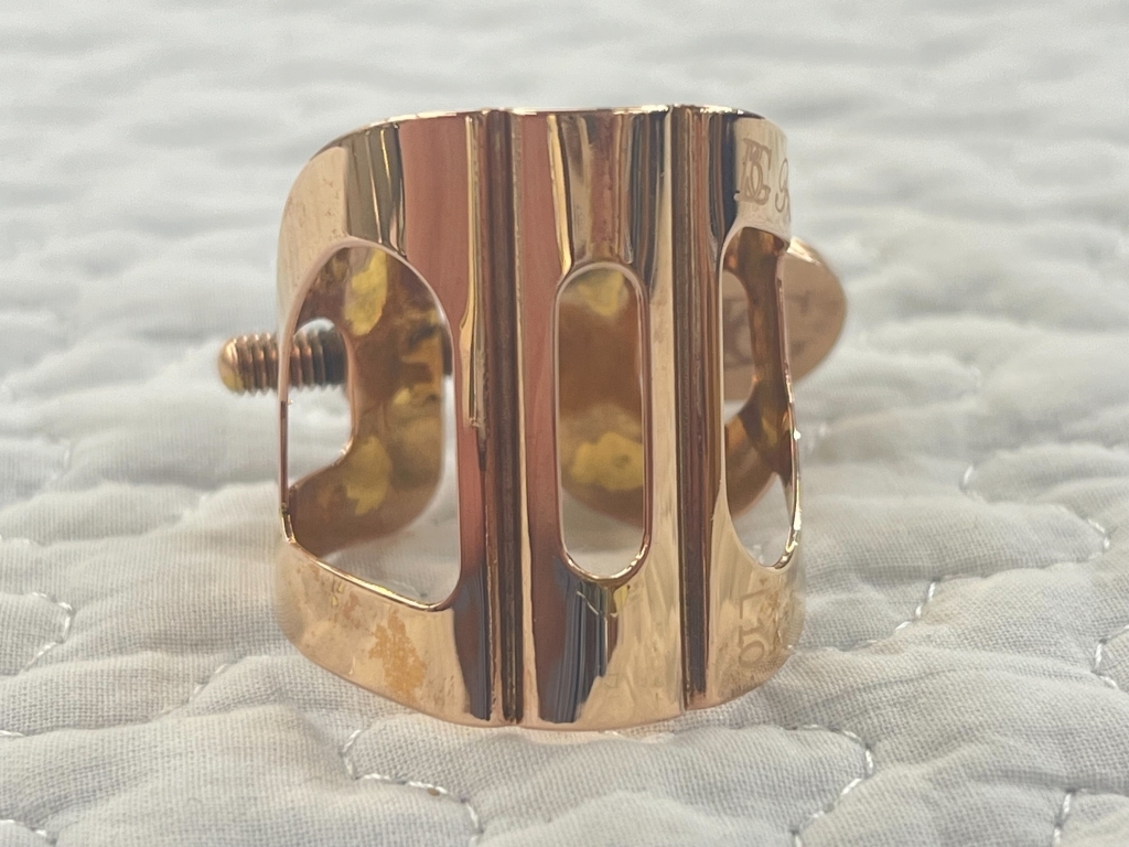 BG L10PGP アルトサックスリガチャー 【中古】【サックス専門店