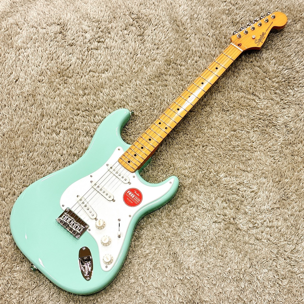 【最終値下げ！】Squier by Fender 60周年限定　ストラト 最終値下げ！】Squier by Fender 60周年限定 ストラト