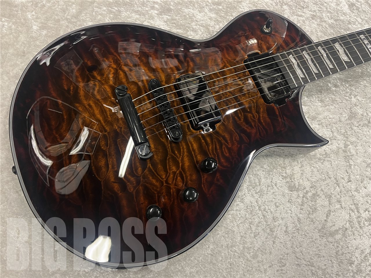 E-II EC QM FL【Tiger Eye Sunburst】（新品/送料無料）【楽器検索デジマート】