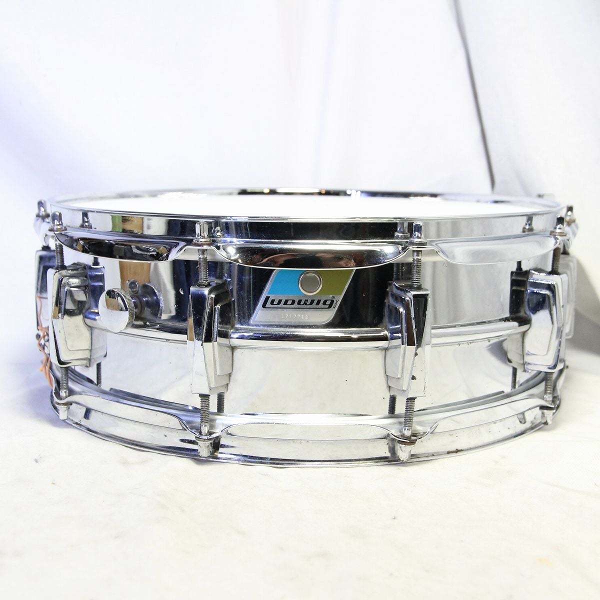 ST-400 スネア二台 Ludwig 70s L-400 Supraphonic 14x5 s/n 1787702 スネアドラム 【池袋