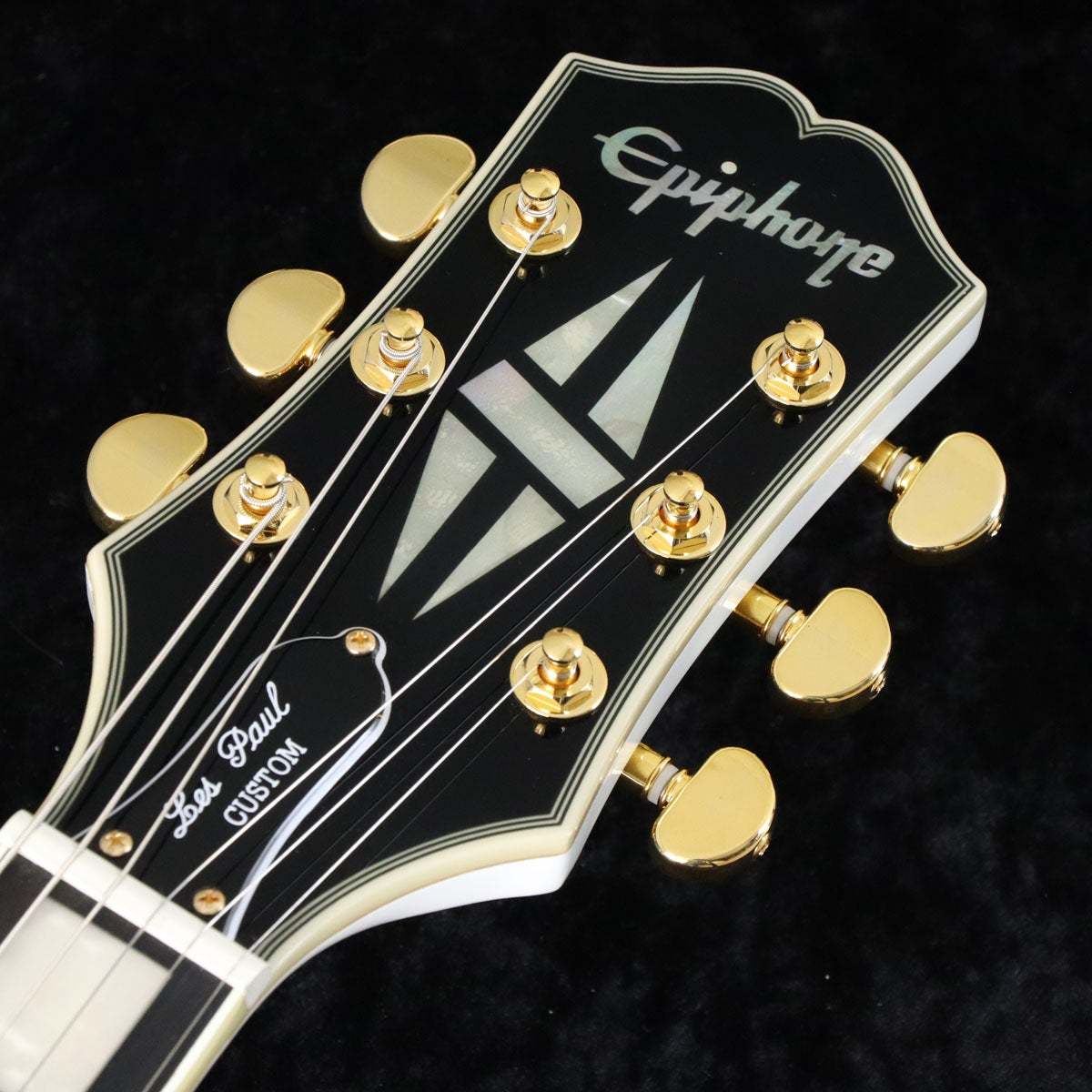 Epiphone Inspired by Gibson Les Paul Custom Alpine White【2ND