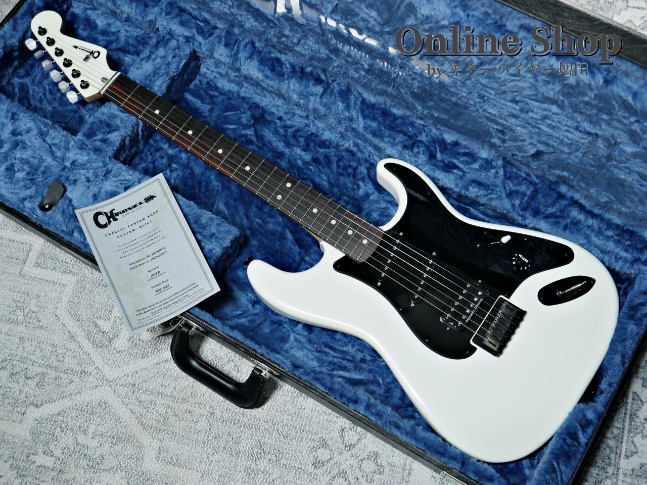 Charvel Custom Shop 2025 Jake E Lee Signature Pearl White with
