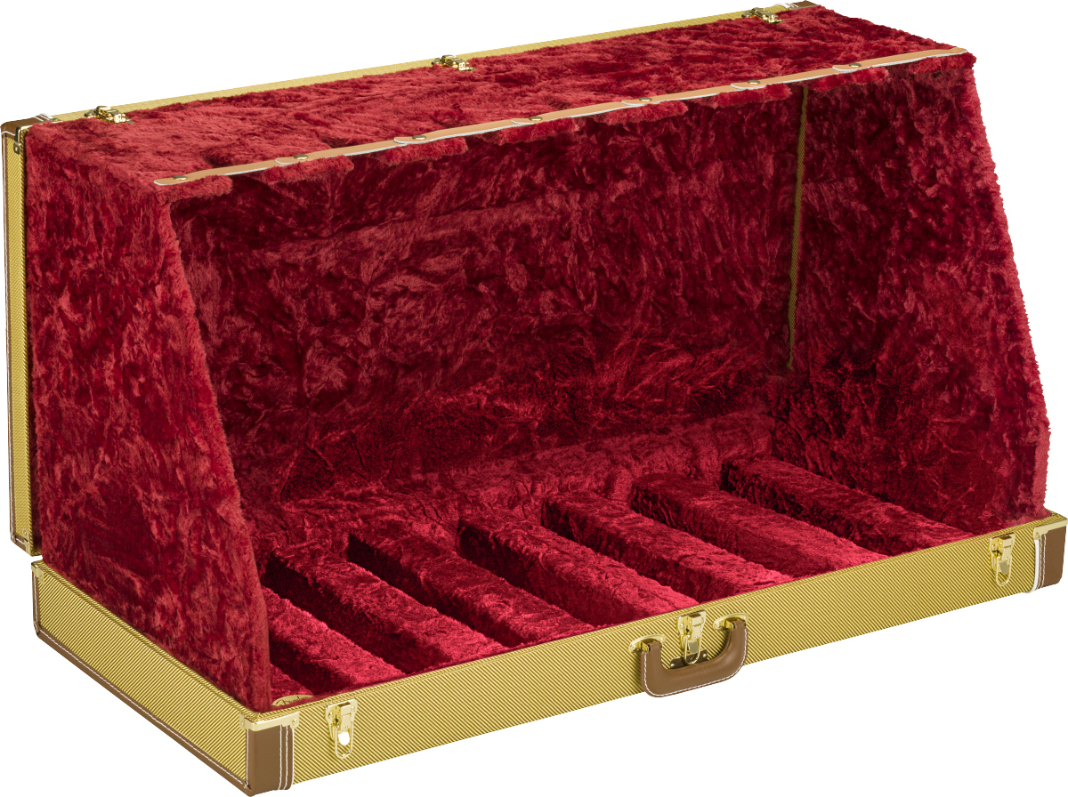 Fender Classic Series Case Stand - 7 Guitar Tweed（新品