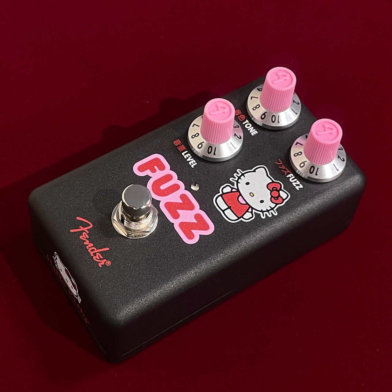 Fender Hello Kitty Fuzz Pedal Black 【数量限定モデル】（新品/送料