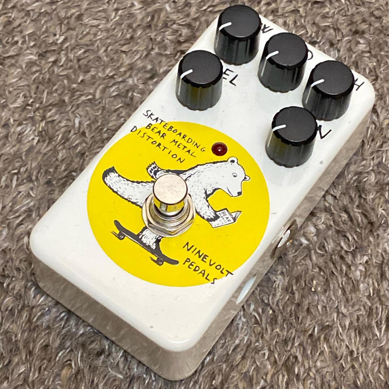 ギター NINEBOLT PEDALS BEAR L DISTORTION Ninevolt Pedals Skateboarding Bear Metal Distortion Guitar
