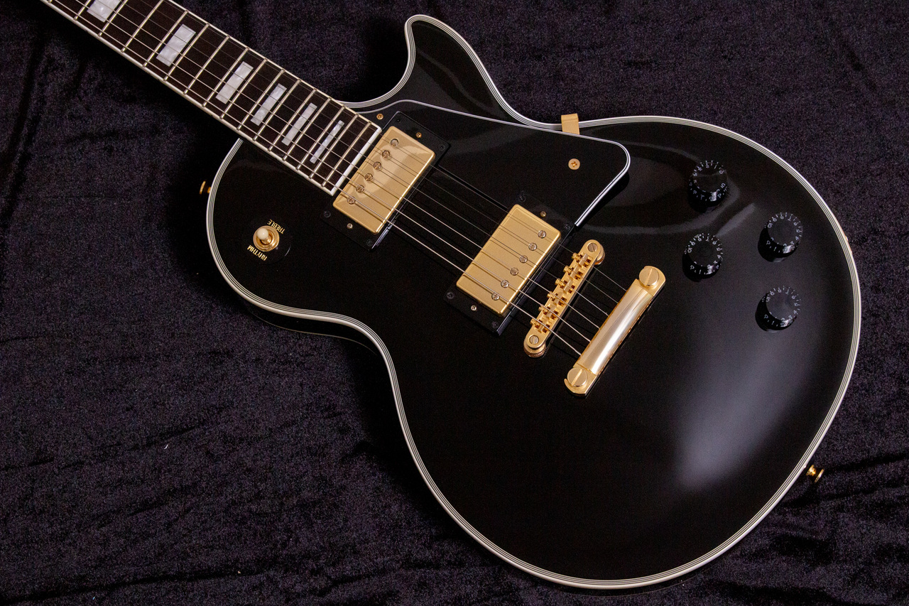 【極美品】Epiphon レスポール カスタム Ebony ギター 2023年製 Epiphone Les Paul Custom Ebony 2023 #23031530864 3.85kg
