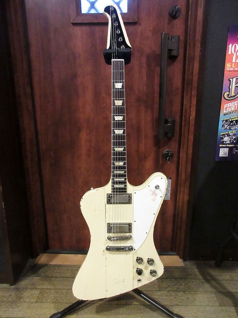 Gibson Custom Shop Johnny Winter 1964 Firebird Ⅴ Polaris White