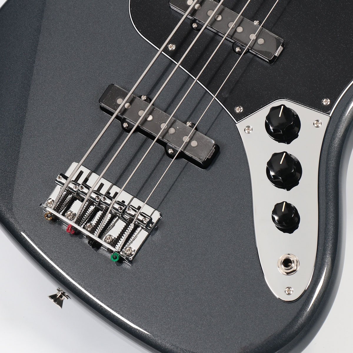 Fender FSR Collection Hybrid II Jazz Bass Charcoal Frost