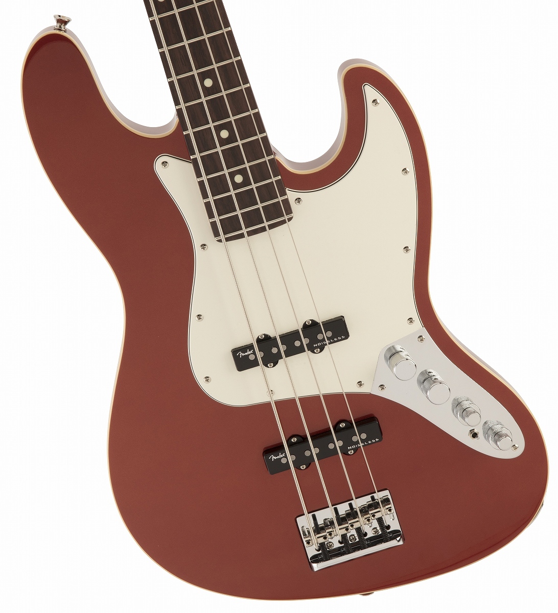 エレキベース 日本製 ブラウン Fender Made in Japan Modern Jazz Bass Sunset Orange Metallic