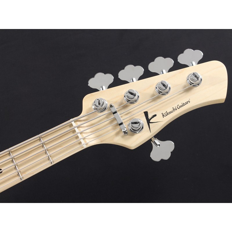 Kikuchi Guitars Hermes Series MV5 (Trans White)【旧定価品最終入荷 