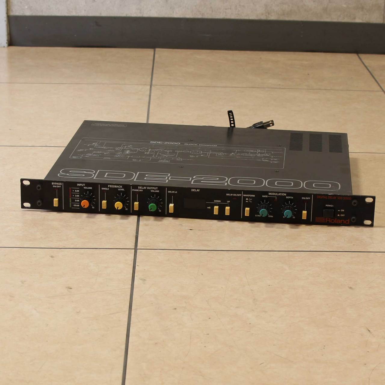 Roland SDE-2000 ディレイエフェクター Roland SDE-2000 Vintage Digital Delay Used for Dub Mixing | eBay
