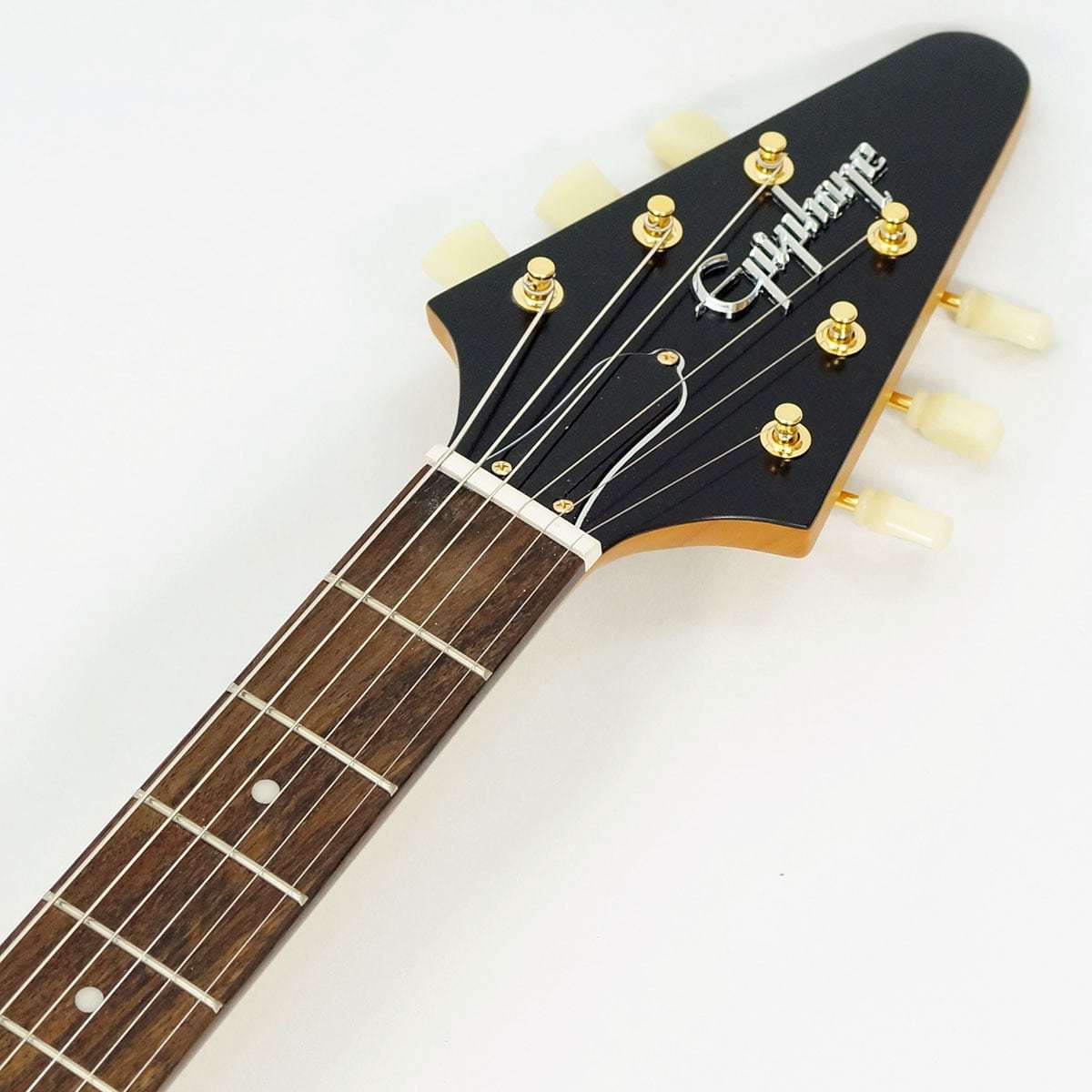 Epiphone Inspired by Gibson Custom Shop 1958 Korina Flying V (Aged
