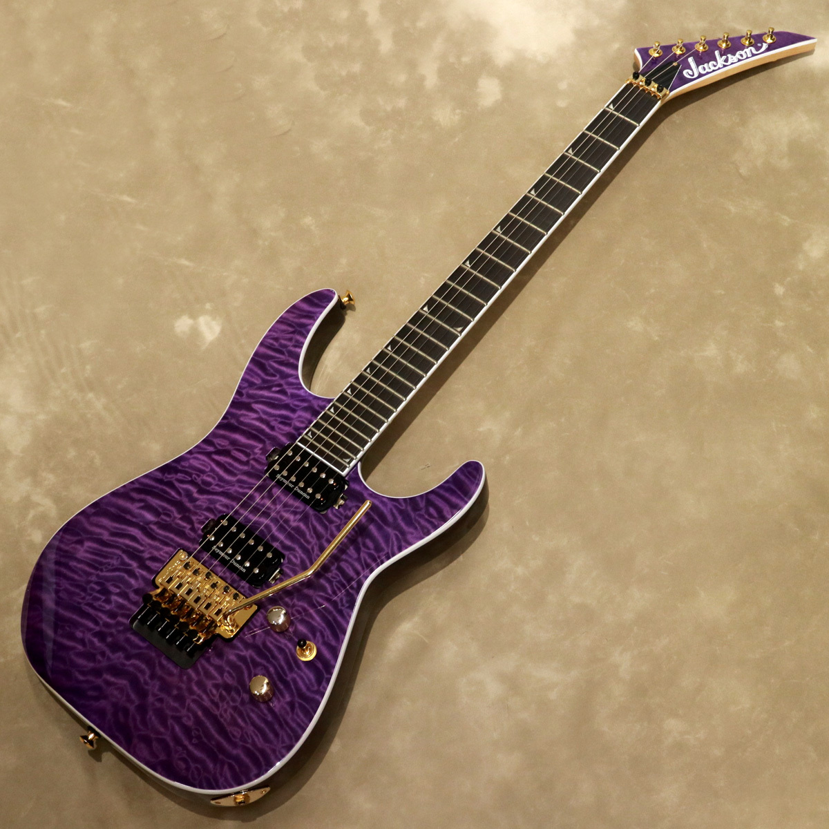 Jackson Pro Series Soloist SL2Q MAH, Transparent Purple（新品/送料無料）【楽器検索デジマート】