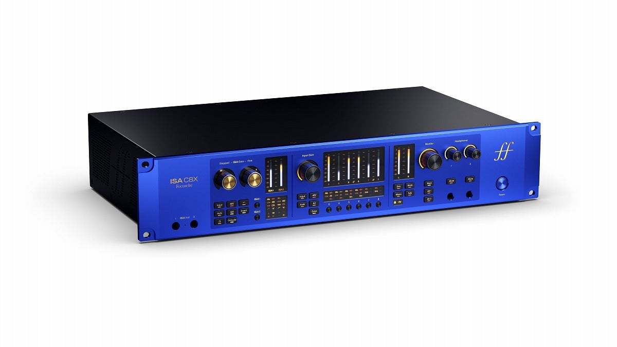 Focusrite ISA C8X ハイエンド・オーディオインターフェース【WEBSHOP
