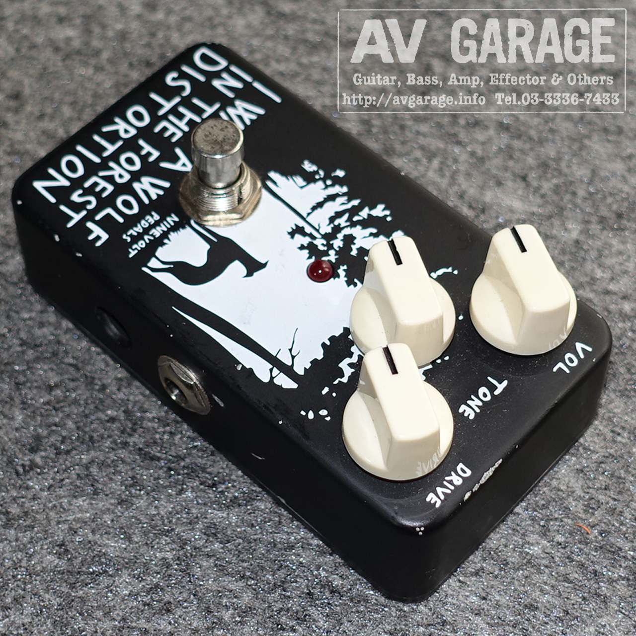 NINEVOLT PEDALS I was a Wolf in the Forest Distortion（中古