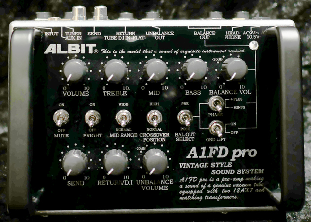 ALBIT A1FD Pro / Pre-amp D.I.（新品）【楽器検索デジマート】