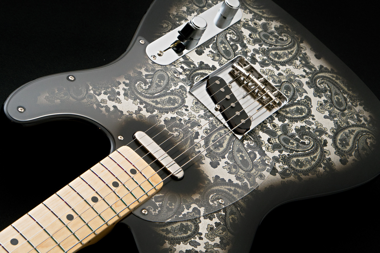 Fender Made in Japan Limited Telecaster Black Paisley【軽量個体