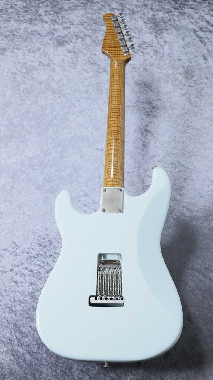 XoticギターXSC-2 5Aネック メルセデスブルーミディアムエイジド加工 Xotic XSC-2 Master Grade Flame Maple Neck Light Aged ~Sonic