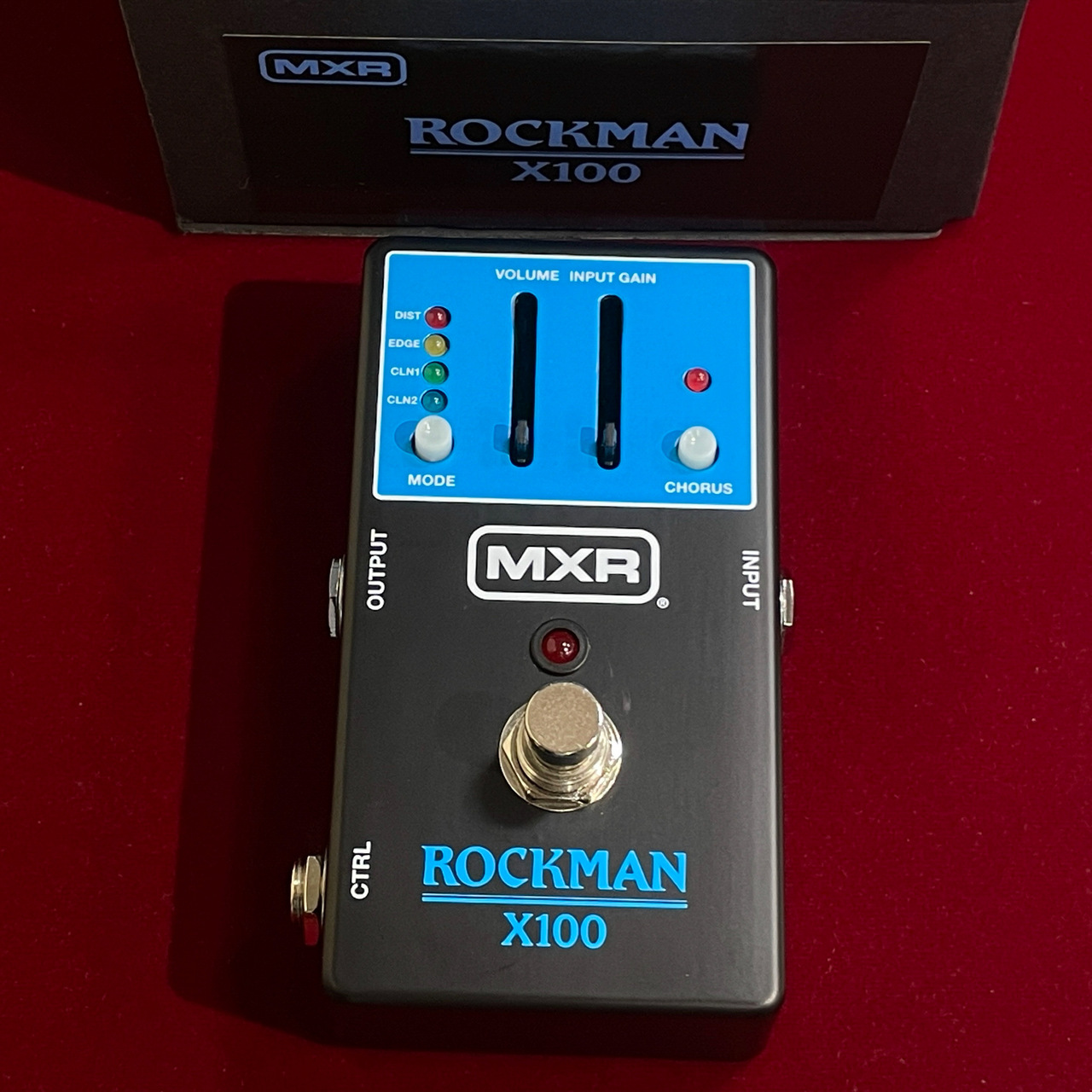 MXR MX100 Rockman X100 Analog Tone Processor 【あのサウンドを再現