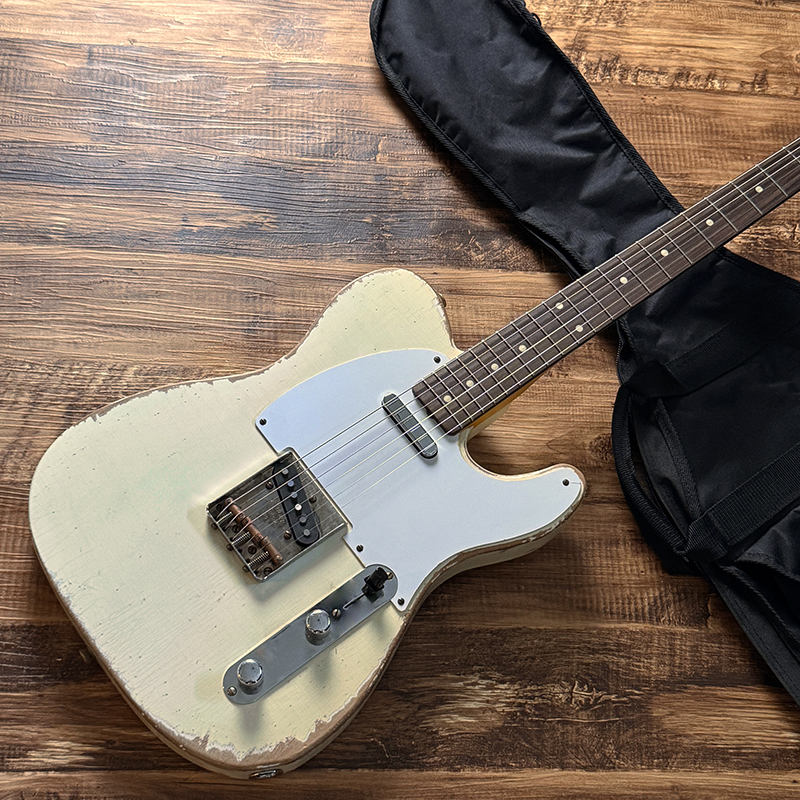 MJTボディ　ALLPARTSネック　テレキャスター NO BRAND MJT Body & ALLPARTS Neck Telecaster with Cream T Pickups