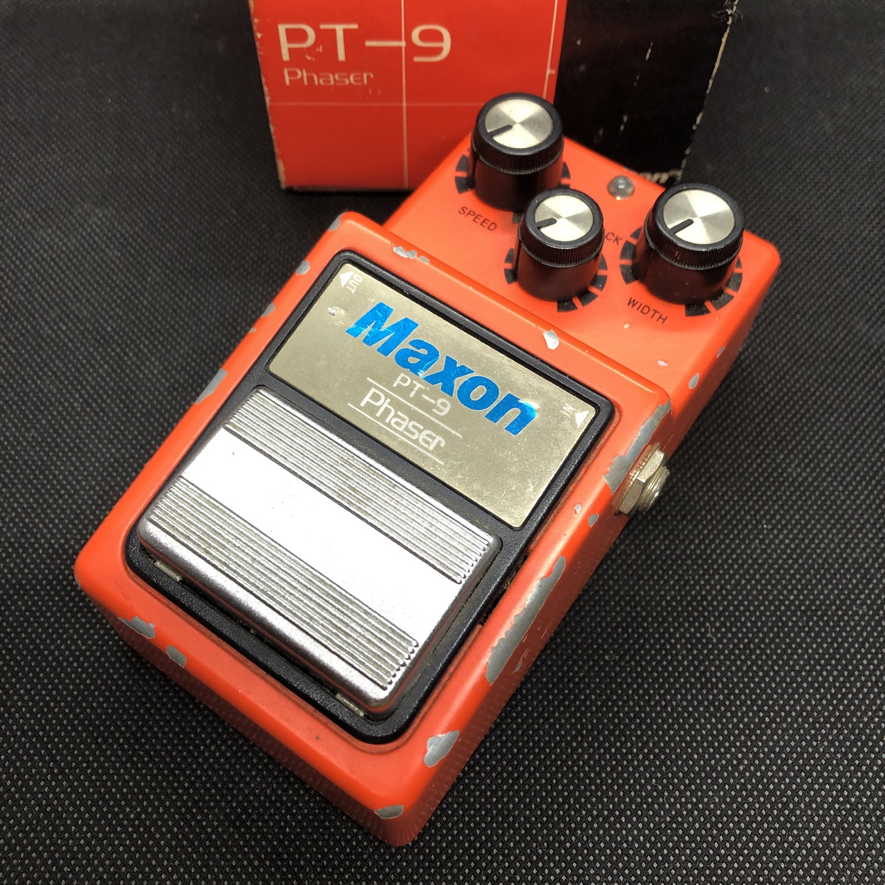 Maxon PT-9 phaser 日本製 Maxon PT9 Phaser 箱 ワランティ付き（ビンテージ/送料無料