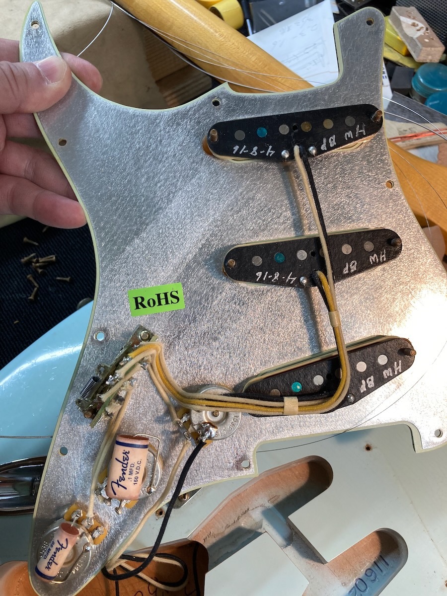 Fender Custom Shop 1962 Stratocaster Journeyman Relic / Sonic Blue
