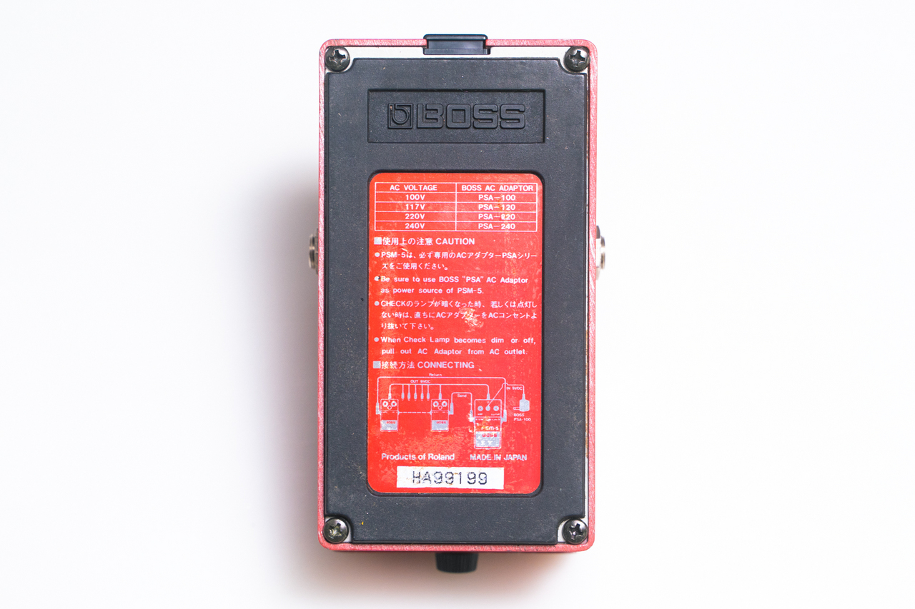 BOSS PSM-5 Power Supply & Master Switch【GIB横浜エフェクター館