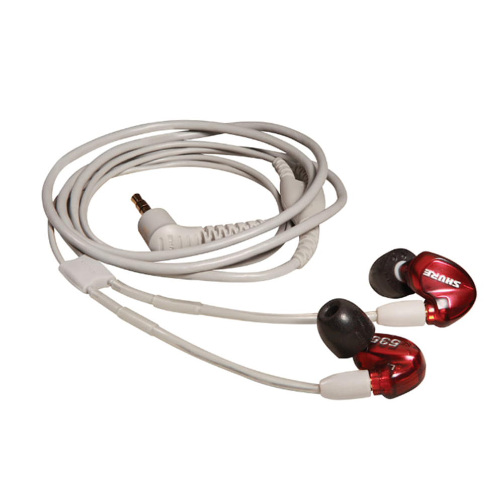 Shure SE535 LIMITED EDITION 高遮音性イヤホン SE535LTD-A レッド