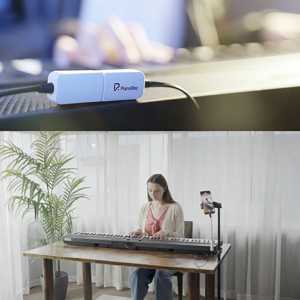 配信機器・PA機器・レコーディング機器 KORG PianoRec PianoRec - DIGITAL PIANO RECORDING TO YOUR PHONE | KORG (Japan)
