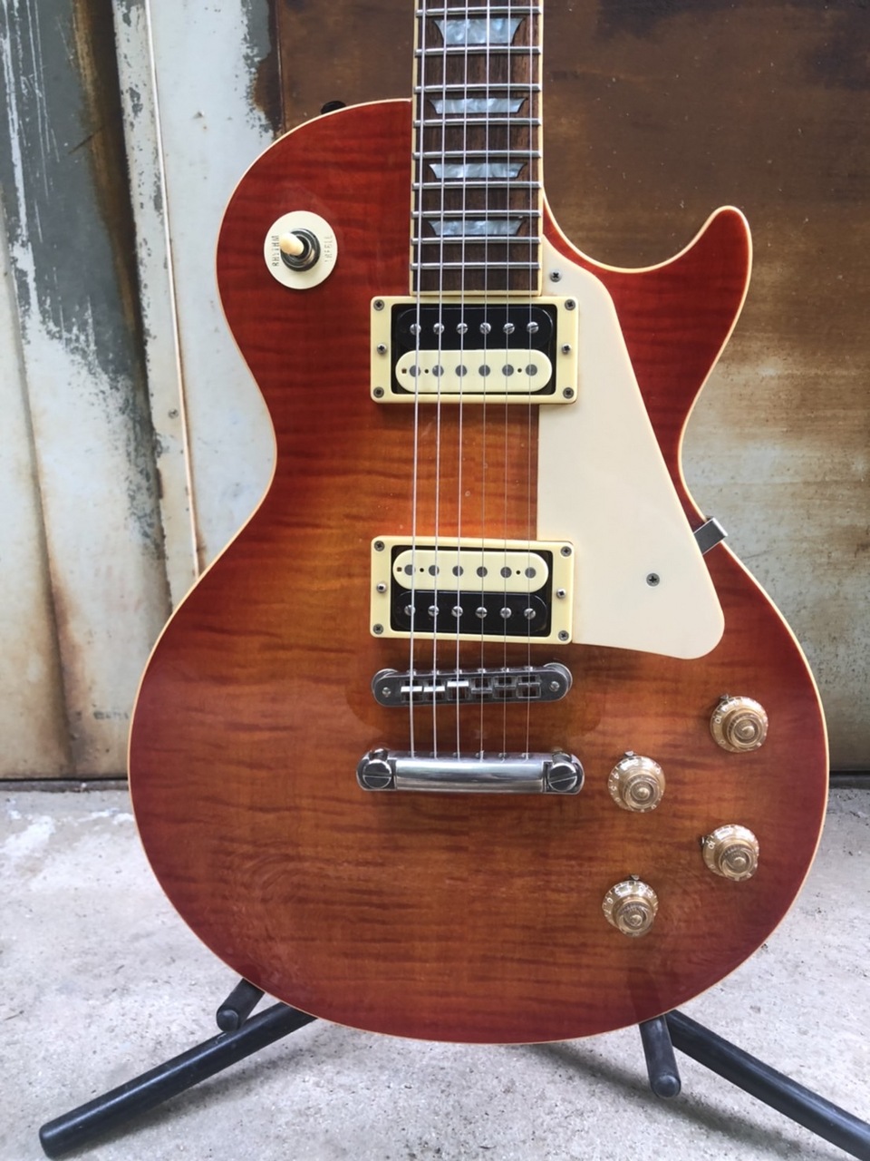 BURNY レスポールタイプ super grade 2004年 FG シリアル