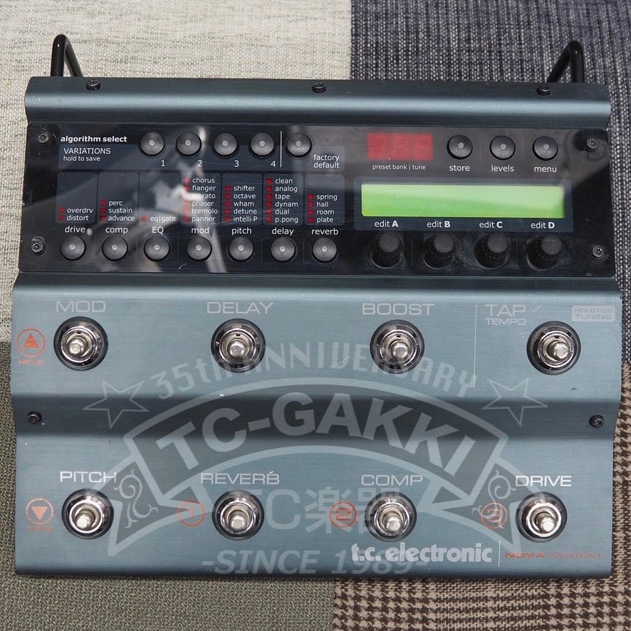 TC ELECTRONIC NOVA SYSTEM+Switch 3【中古品】 tc electronic NOVA SYSTEM + SWITCH-3（中古）【楽器検索