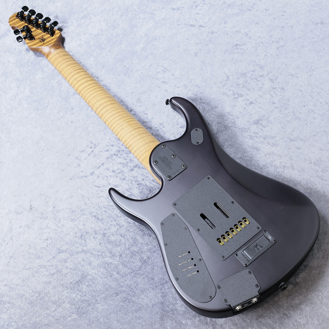 MUSIC MAN JP15 7 Strings Quilt Top 「 Trans Black Burst」 祝