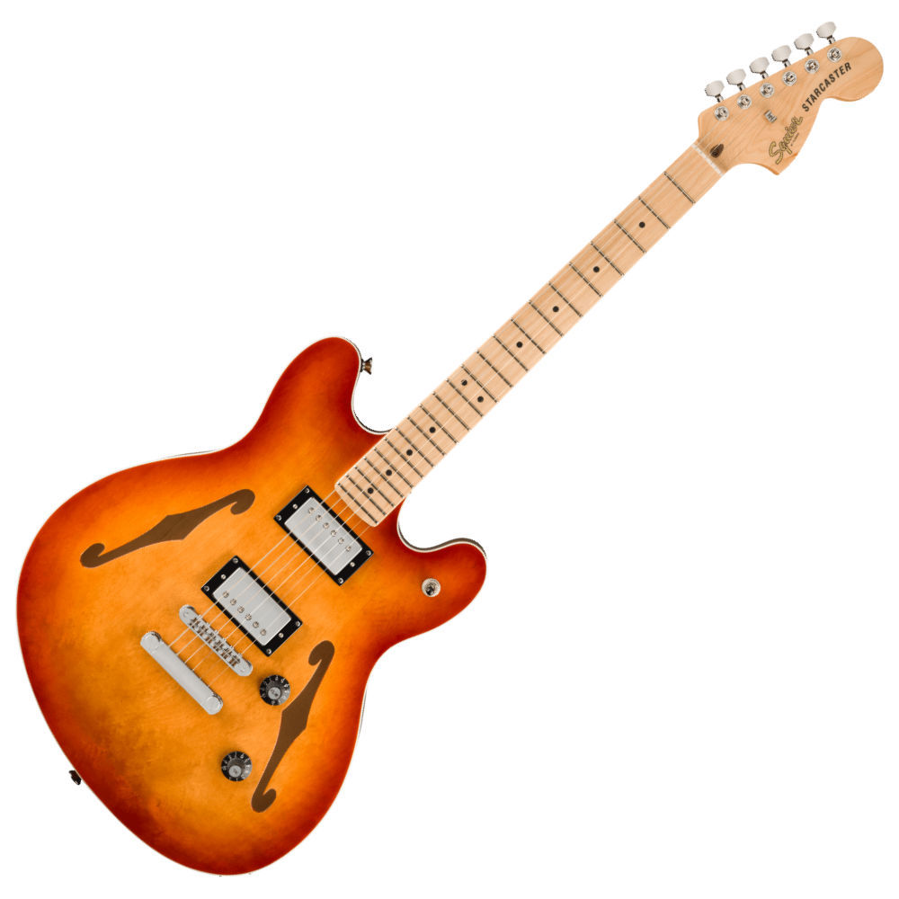 Squier by Fender Affinity Series Starcaster Deluxe Sienna