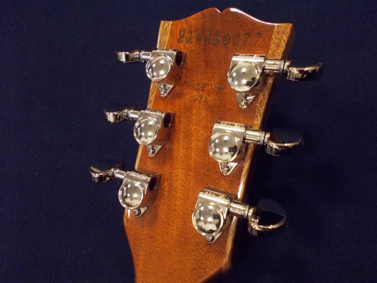 超特価低価Gibson　６０年代中期　ブラック・リフレクターノブ　セット　ポインター付き ノブ
