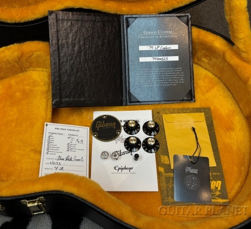 Gibson Custom Shop ~Japan Limited Run~1974 Les Paul Custom VOS