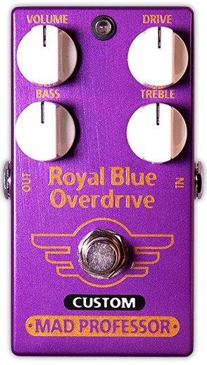 MAD PROFESSOR Royal Blue Overdrive Custom Bluebird Mod（新品/送料